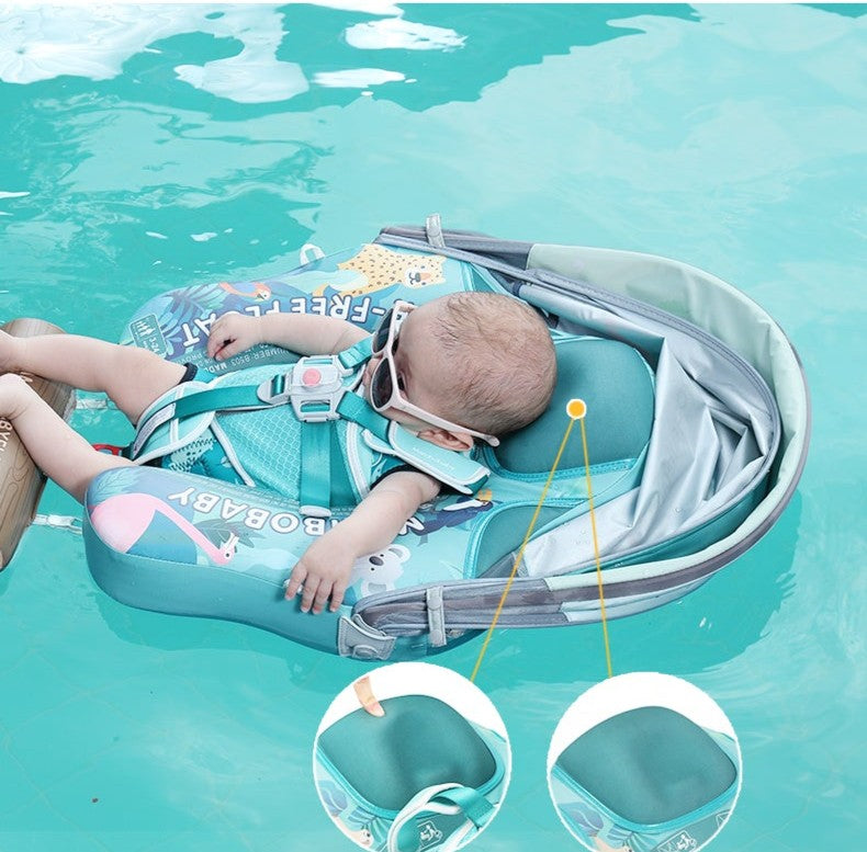 Mambobaby™ Tropical Rain Forest | Luchtvrije Babyzwemband (3-24m)