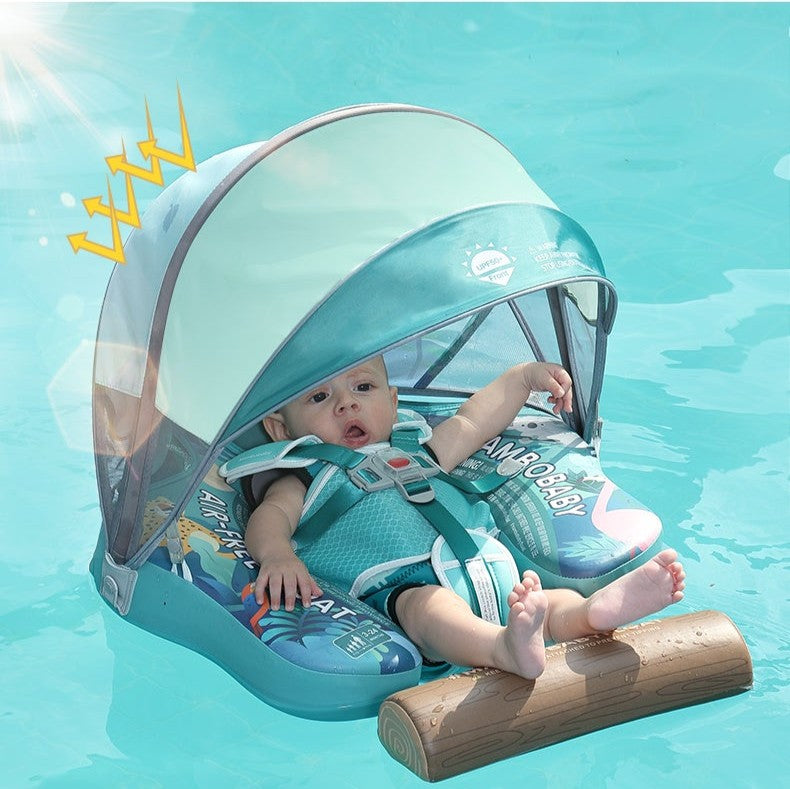 Mambobaby™ Tropical Rain Forest | Luchtvrije Babyzwemband (3-24m)