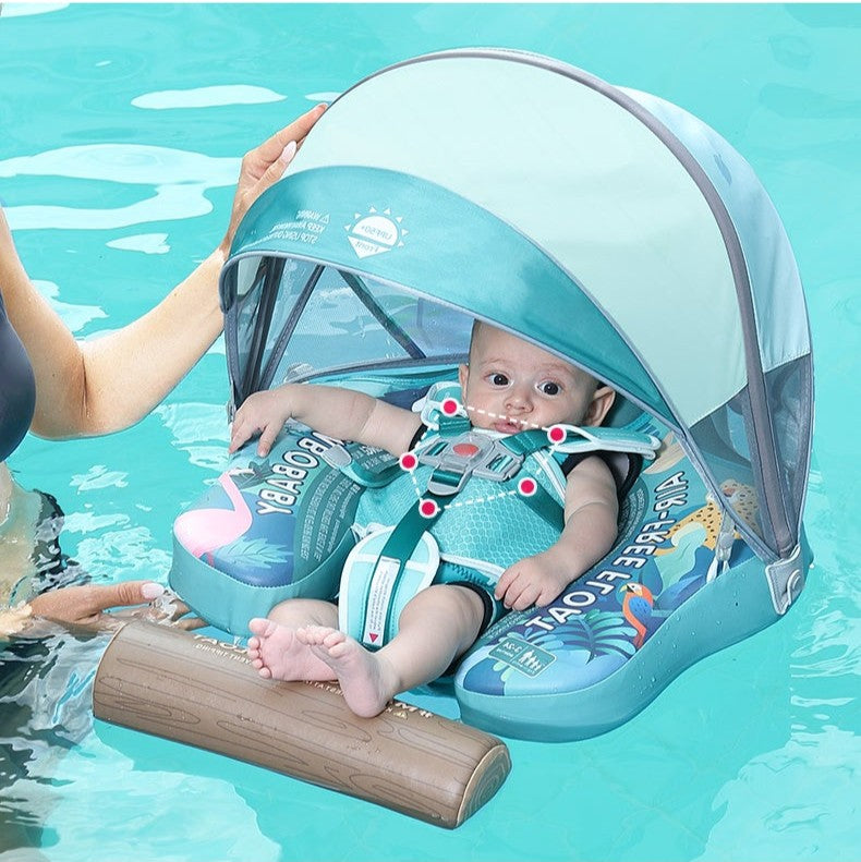 Mambobaby™ Tropical Rain Forest | Luchtvrije Babyzwemband (3-24m)