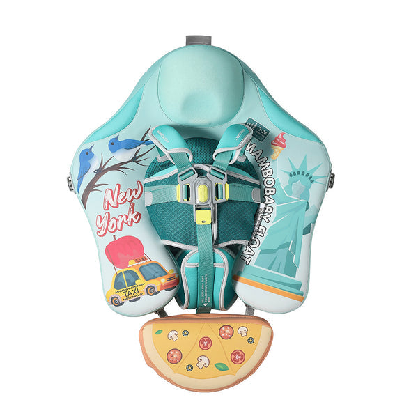 Mambobaby™ New York | Luchtvrije Babyzwemband (3-24m)