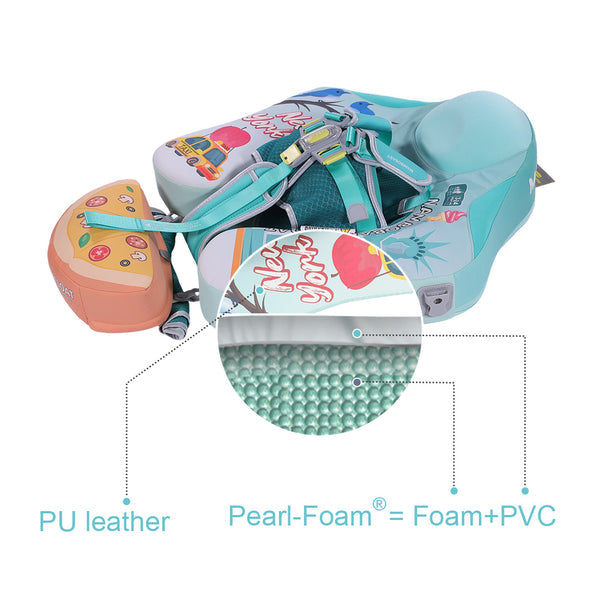 Mambobaby™ New York | Luchtvrije Babyzwemband (3-24m)