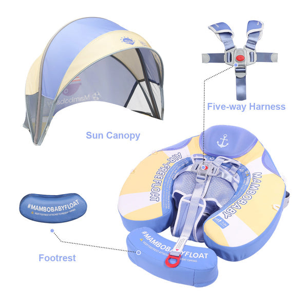 Mambobaby™ Voyage | Luchtvrije Babyzwemband & Trainer (3-24m)