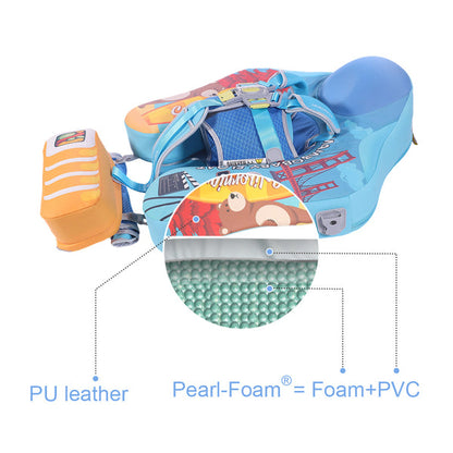 Mambobaby™ California | Luchtvrije Babyzwemband & Trainer (3-24m)