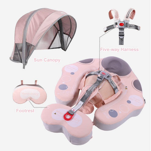 Mambobaby™ Sea Lion | Luchtvrije Babyzwemband & Trainer (3-24m)