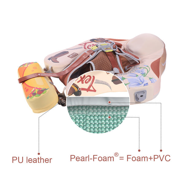 Mambobaby™ Texas | Luchtvrije Babyzwemband & Trainer (3-24m)