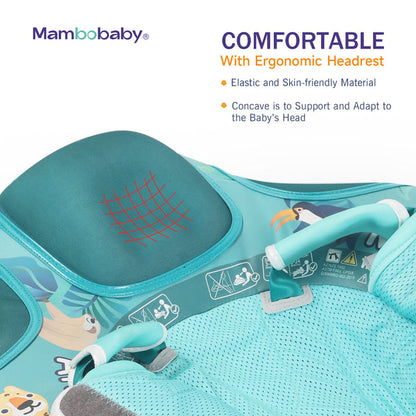Mambobaby™ Tropical Rain Forest | Luchtvrije Babyzwemband (3-24m)