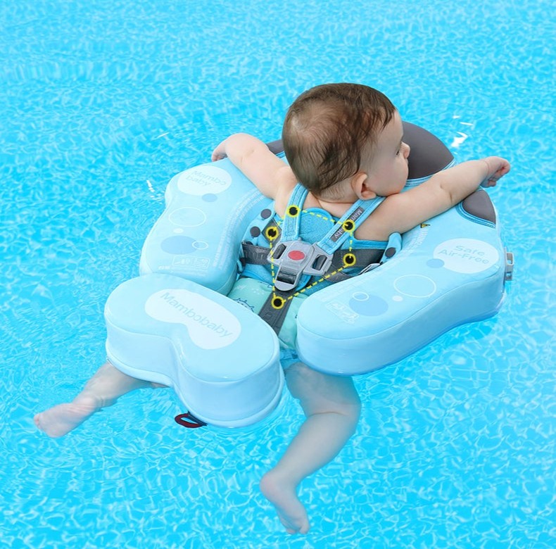 Mambobaby™ Sea Lion | Luchtvrije Babyzwemband & Trainer (3-24m)