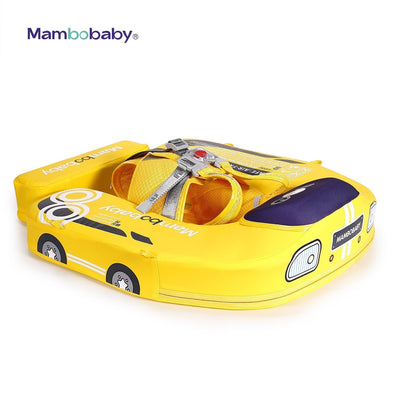 Huidvriendelijk en sneldrogend waterdicht PU-leer materiaal van de Mambobaby Auto zwemvlotter.